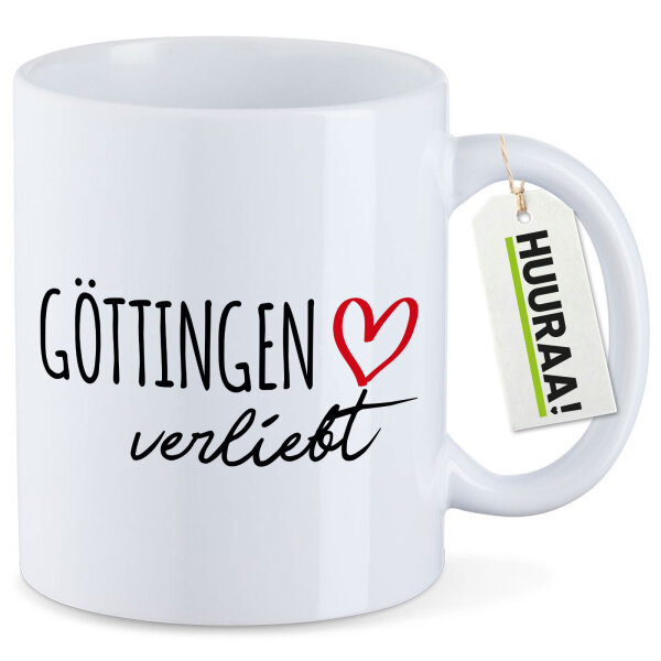 Kaffeetasse Göttingen verliebt 330ml