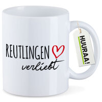 Kaffeetasse Reutlingen verliebt 330ml