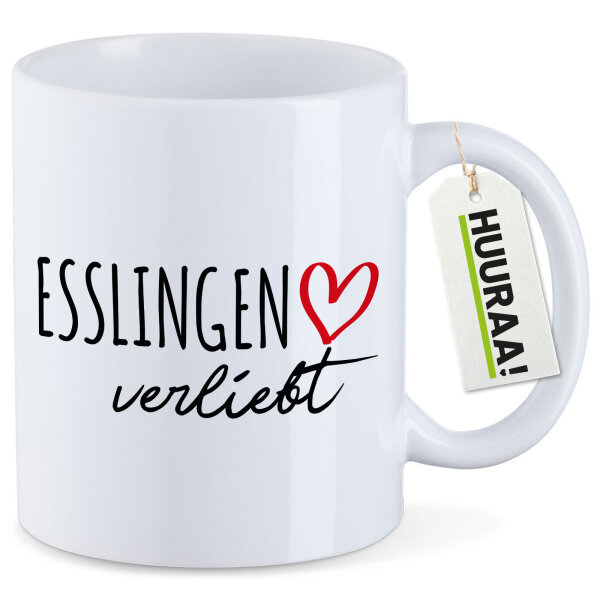 Kaffeetasse Esslingen am Neckar verliebt 330ml