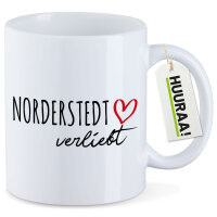 Kaffeetasse Norderstedt verliebt 330ml
