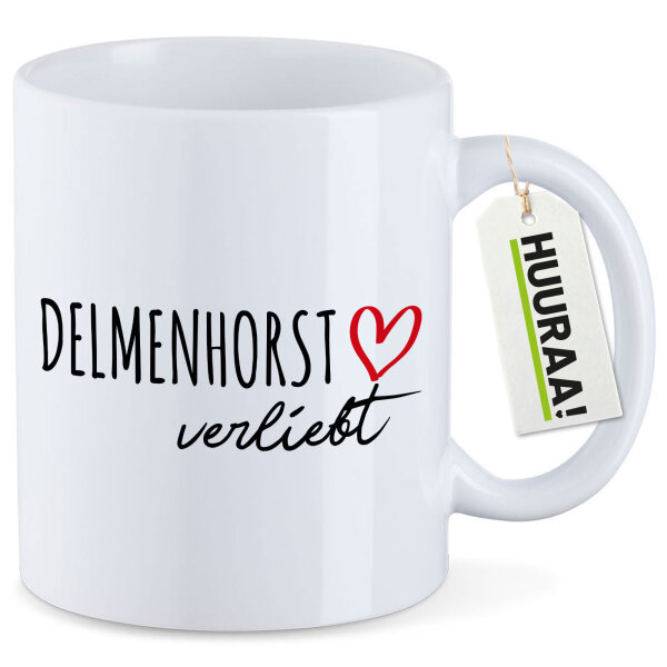 Kaffeetasse Delmenhorst verliebt 330ml
