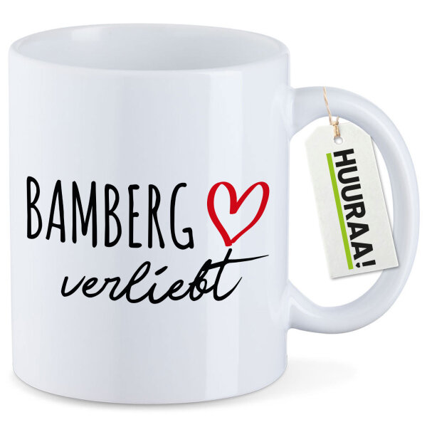 Kaffeetasse Bamberg verliebt 330ml