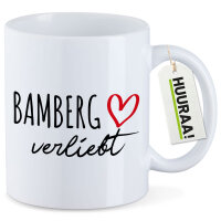 Kaffeetasse Bamberg verliebt 330ml