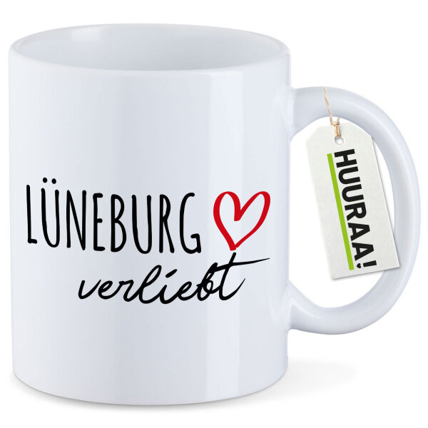Kaffeetasse Lüneburg verliebt 330ml