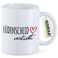 Kaffeetasse Lüdenscheid verliebt 330ml