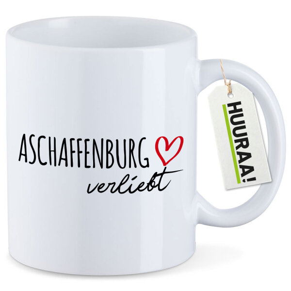 Kaffeetasse Aschaffenburg verliebt 330ml