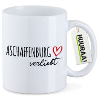 Kaffeetasse Aschaffenburg verliebt 330ml