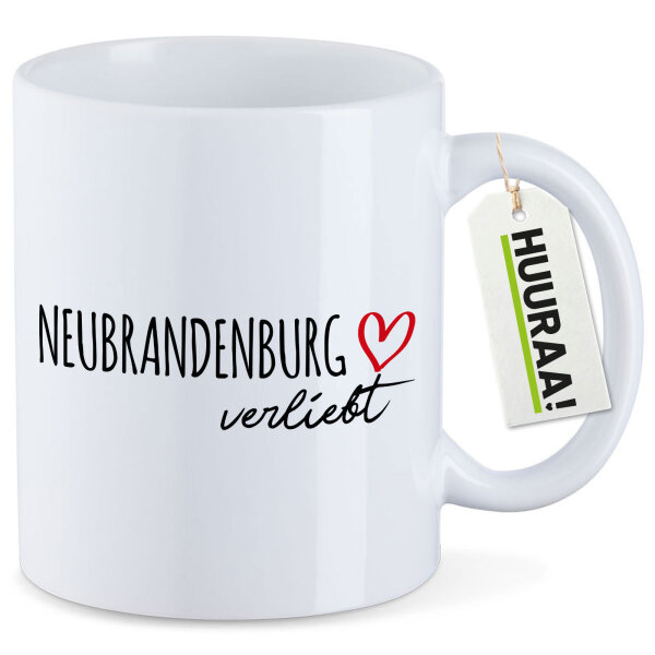 Kaffeetasse Neubrandenburg verliebt 330ml