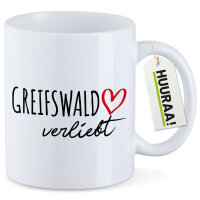 Kaffeetasse Greifswald verliebt 330ml