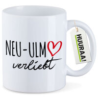 Kaffeetasse Neu-Ulm verliebt 330ml