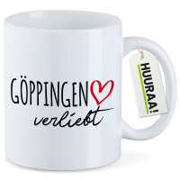 Kaffeetasse Göppingen verliebt 330ml