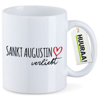 Kaffeetasse Sankt Augustin verliebt 330ml