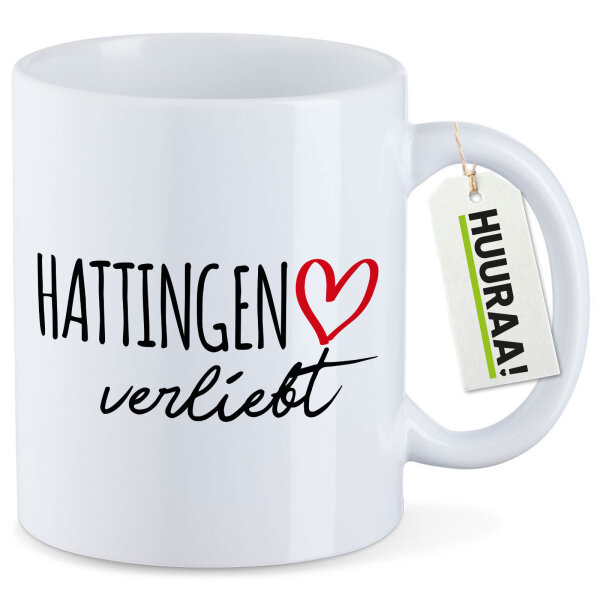 Kaffeetasse Hattingen verliebt 330ml
