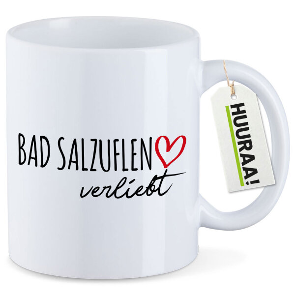 Kaffeetasse Bad Salzuflen verliebt 330ml