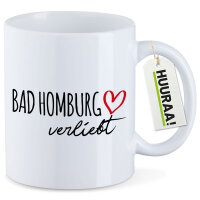 Kaffeetasse Bad Homburg vor der Höhe verliebt 330ml