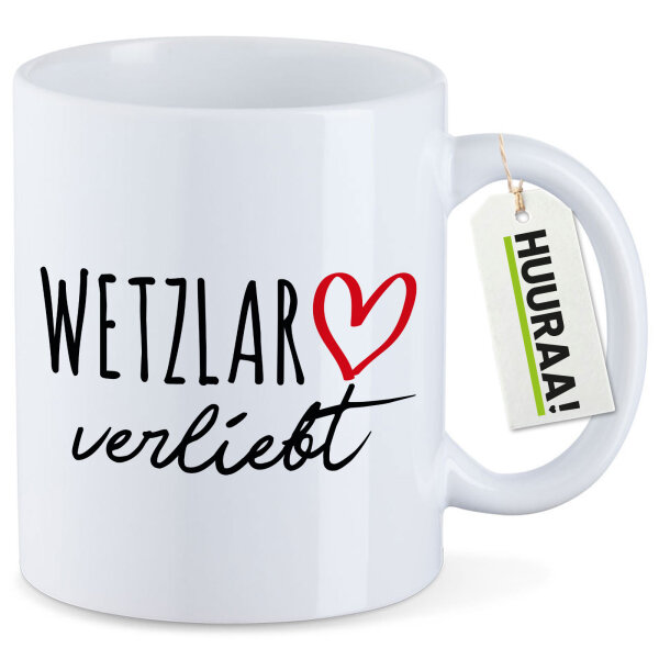 Kaffeetasse Wetzlar verliebt 330ml