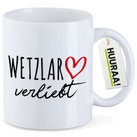 Kaffeetasse Wetzlar verliebt 330ml