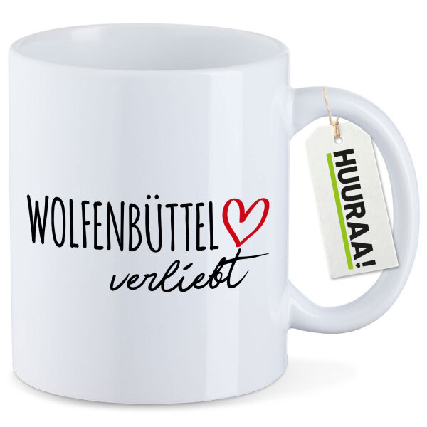 Kaffeetasse Wolfenbüttel verliebt 330ml