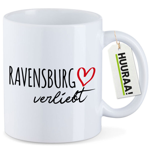 Kaffeetasse Ravensburg verliebt 330ml