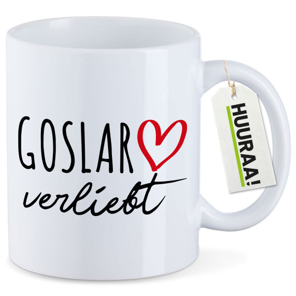 Kaffeetasse Goslar verliebt 330ml