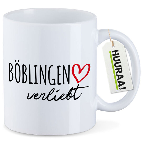 Kaffeetasse Böblingen verliebt 330ml