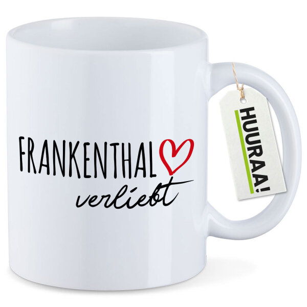 Kaffeetasse Frankenthal (Pfalz) verliebt 330ml