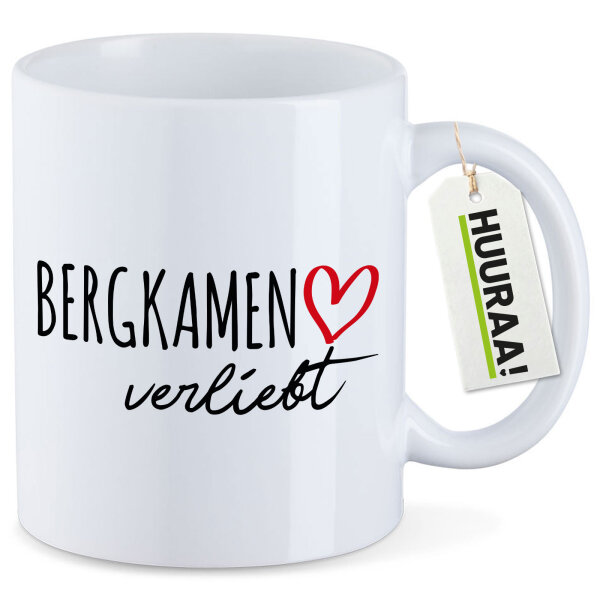 Kaffeetasse Bergkamen verliebt 330ml