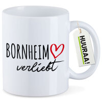 Kaffeetasse Bornheim verliebt 330ml