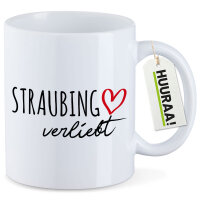 Kaffeetasse Straubing verliebt 330ml