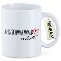 Kaffeetasse Lahr/Schwarzwald verliebt 330ml