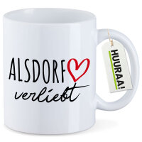Kaffeetasse Alsdorf verliebt 330ml