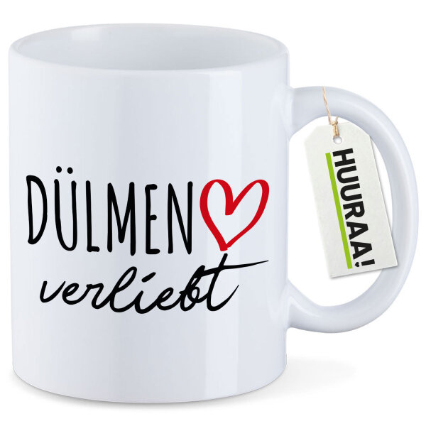 Kaffeetasse Dülmen verliebt 330ml