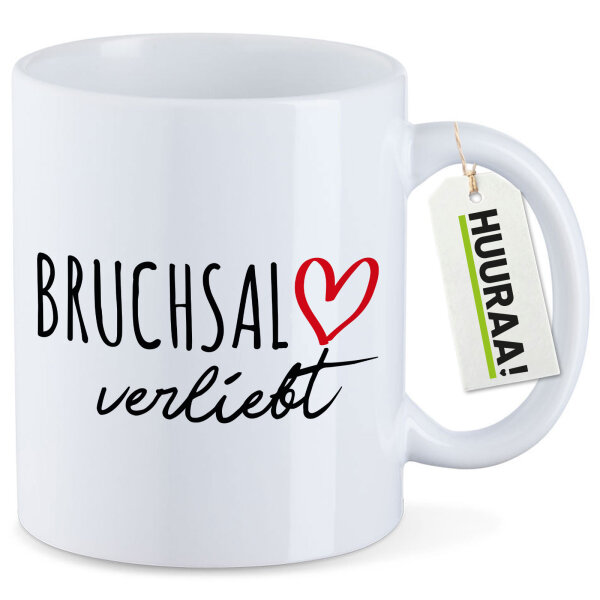 Kaffeetasse Bruchsal verliebt 330ml