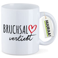 Kaffeetasse Bruchsal verliebt 330ml