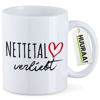 Kaffeetasse Nettetal verliebt 330ml