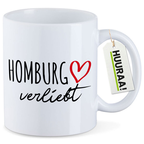 Kaffeetasse Homburg verliebt 330ml