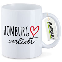 Kaffeetasse Homburg verliebt 330ml