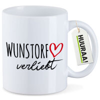 Kaffeetasse Wunstorf verliebt 330ml