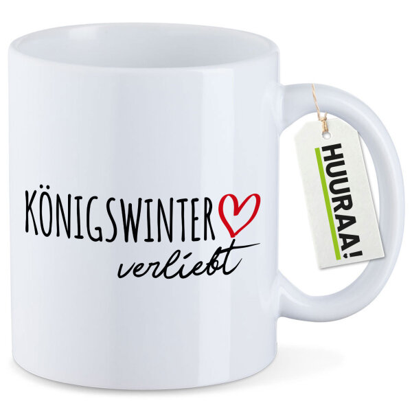 Kaffeetasse Königswinter verliebt 330ml