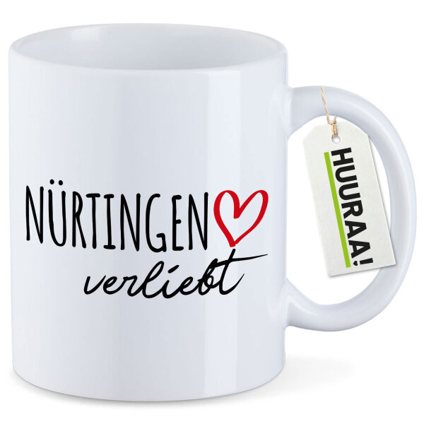 Kaffeetasse Nürtingen verliebt 330ml