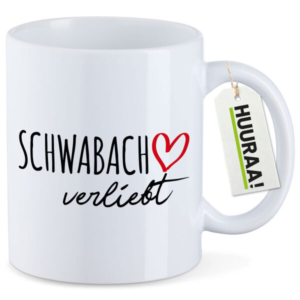 Kaffeetasse Schwabach verliebt 330ml