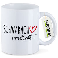 Kaffeetasse Schwabach verliebt 330ml