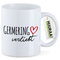 Kaffeetasse Germering verliebt 330ml
