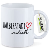 Kaffeetasse Halberstadt verliebt 330ml