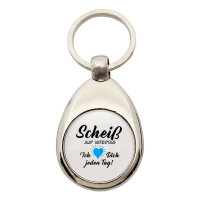 Schlüsselanhänger Scheiß auf Vatertag...