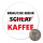 Magnet Brauche mehr Schlaf Kaffee 59mm Kühlschrankmagnet