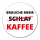 Aufkleber Brauche mehr Schlaf Kaffee 10cm