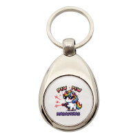 Schlüsselanhänger Pew Pew Madafakas cooles Einhorn