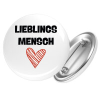 Button Lieblingsmensch Herz