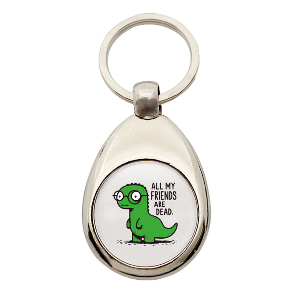Schlüsselanhänger All friends are dead T-Rex